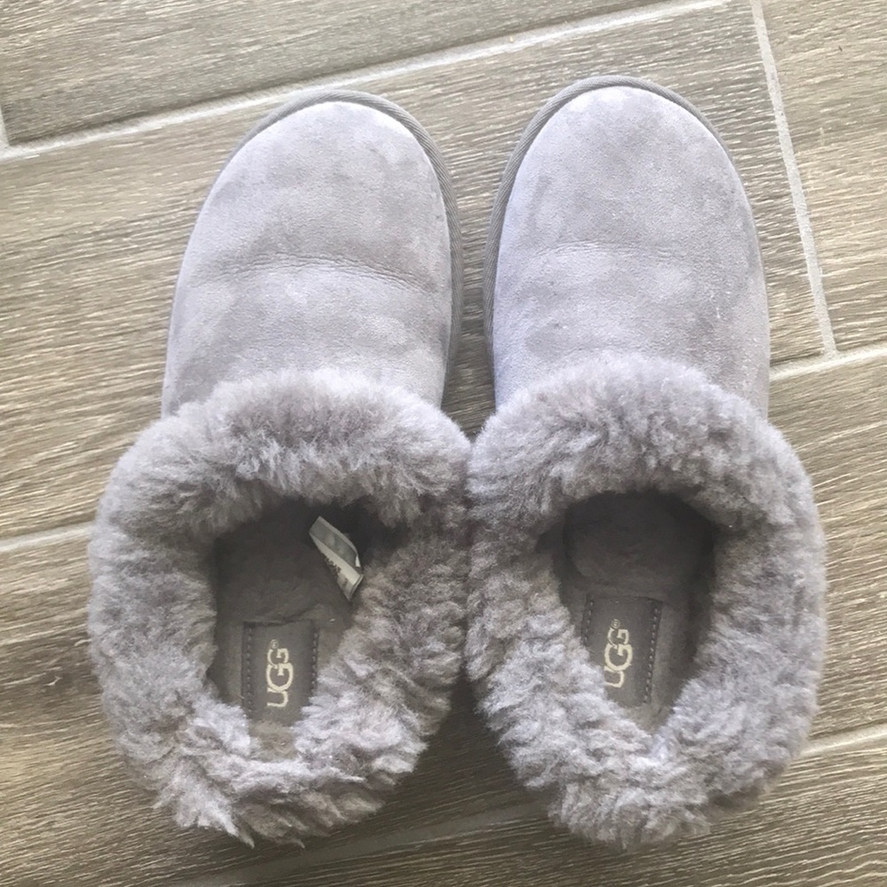 Gray Ugg Nita Slippers